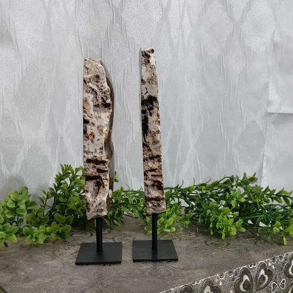 Natural Agate Geode Bookends - Picture 6 of 16